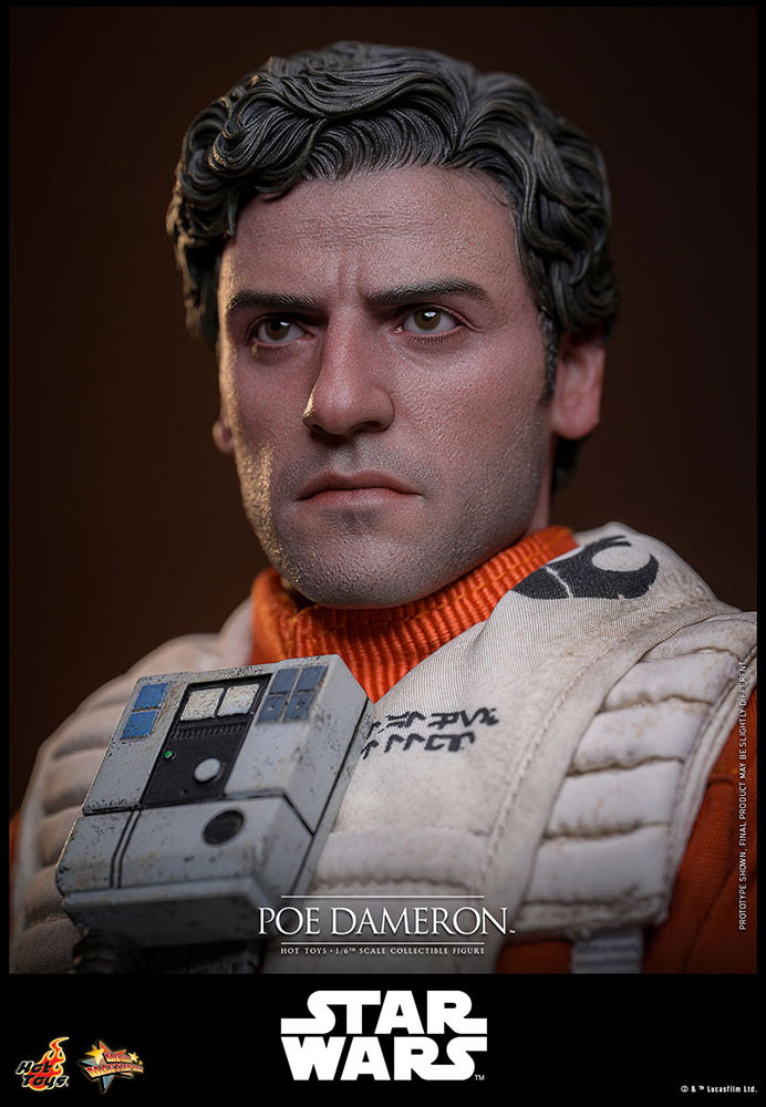 スター・ウォーズ/フォースの覚醒「ポー・ダメロン」のフィギュア画像