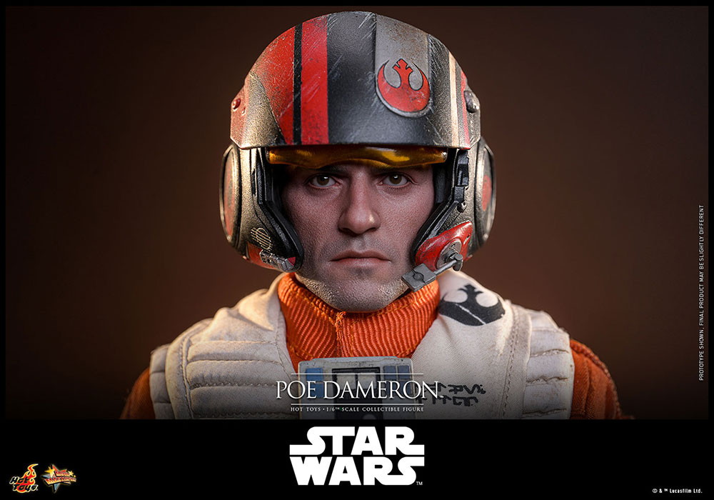 スター・ウォーズ/フォースの覚醒「ポー・ダメロン」のフィギュア画像