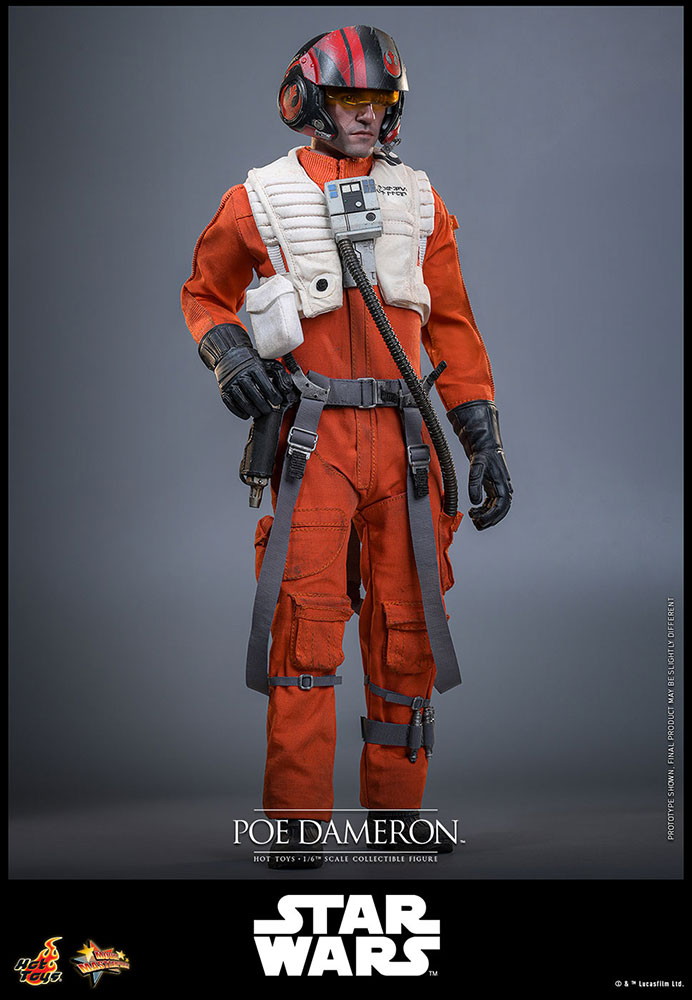スター・ウォーズ/フォースの覚醒「ポー・ダメロン」のフィギュア画像