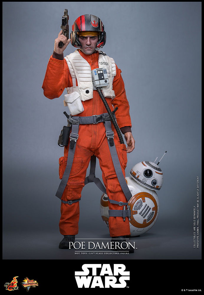 スター・ウォーズ/フォースの覚醒「ポー・ダメロン」のフィギュア画像
