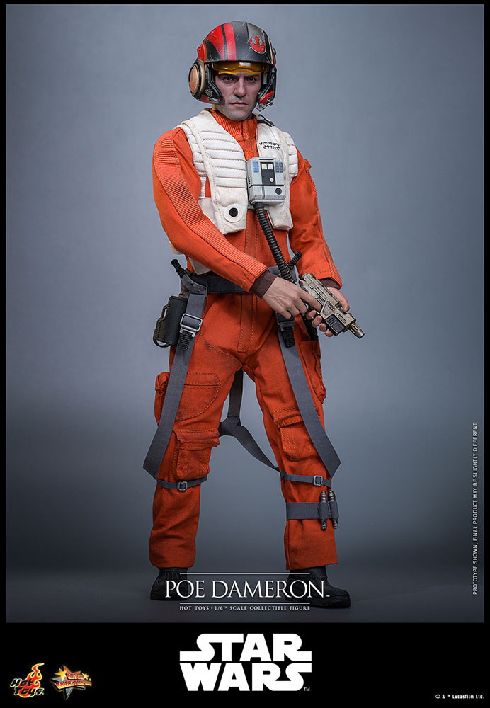 スター・ウォーズ/フォースの覚醒「ポー・ダメロン」のフィギュア画像