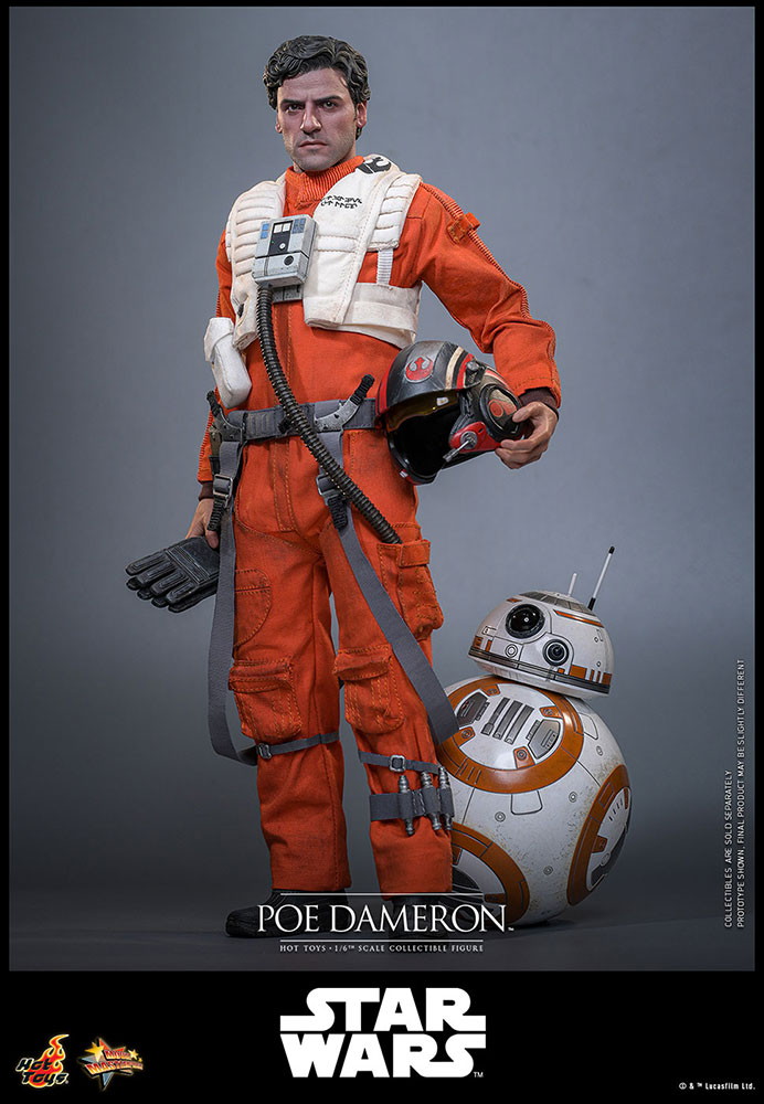 スター・ウォーズ/フォースの覚醒「ポー・ダメロン」のフィギュア画像