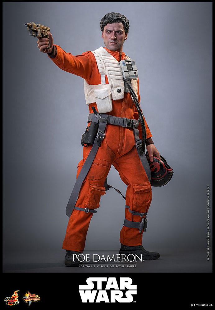 スター・ウォーズ/フォースの覚醒「ポー・ダメロン」のフィギュア画像