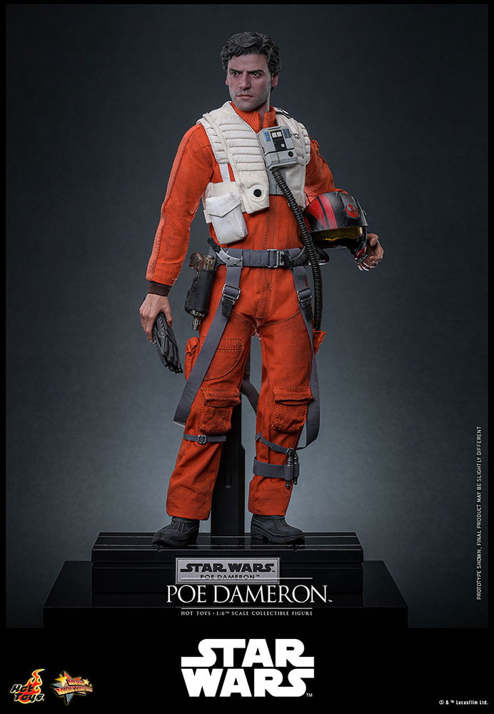 スター・ウォーズ/フォースの覚醒「ポー・ダメロン」のフィギュア画像