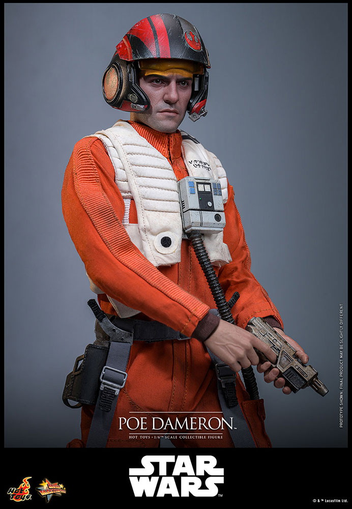 スター・ウォーズ/フォースの覚醒「ポー・ダメロン」のフィギュア画像