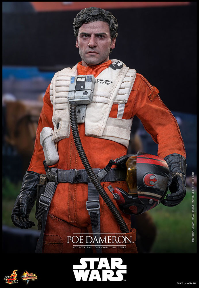 スター・ウォーズ/フォースの覚醒「ポー・ダメロン」のフィギュア画像
