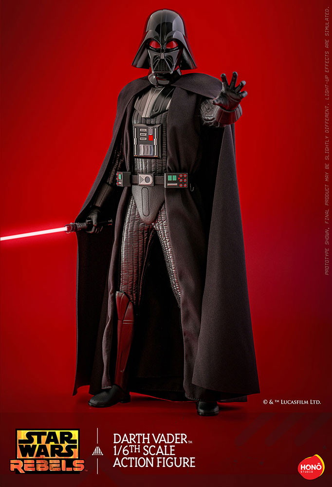 スター・ウォーズ 反乱者たち「ダース・ベイダー」のフィギュア画像