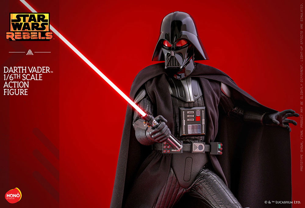 スター・ウォーズ 反乱者たち「ダース・ベイダー」のフィギュア画像