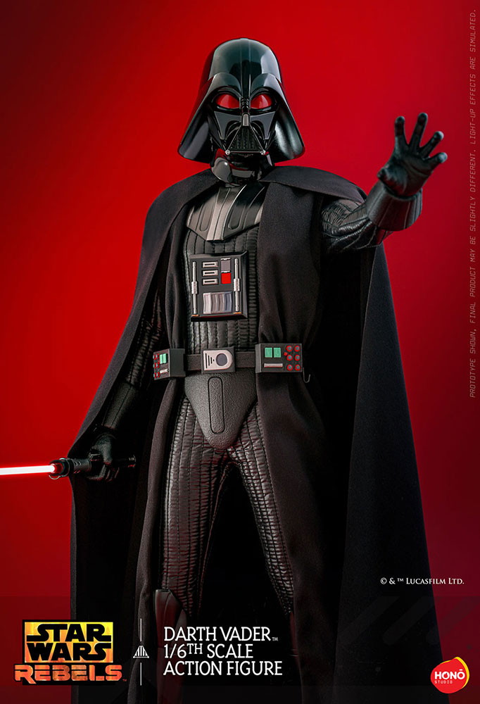 スター・ウォーズ 反乱者たち「ダース・ベイダー」のフィギュア画像