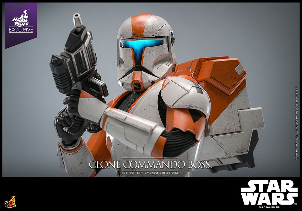 スター・ウォーズ:クローン・ウォーズ「クローン・コマンドー・ボス」のフィギュア画像