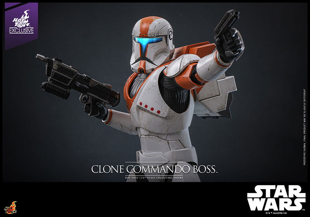 スター・ウォーズ:クローン・ウォーズ「クローン・コマンドー・ボス」のフィギュア画像