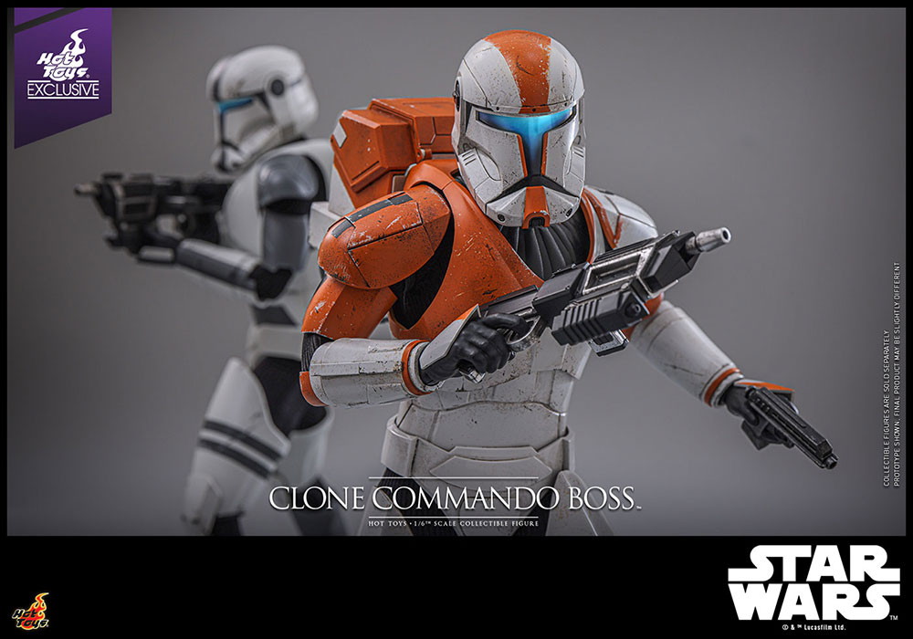 スター・ウォーズ:クローン・ウォーズ「クローン・コマンドー・ボス」のフィギュア画像