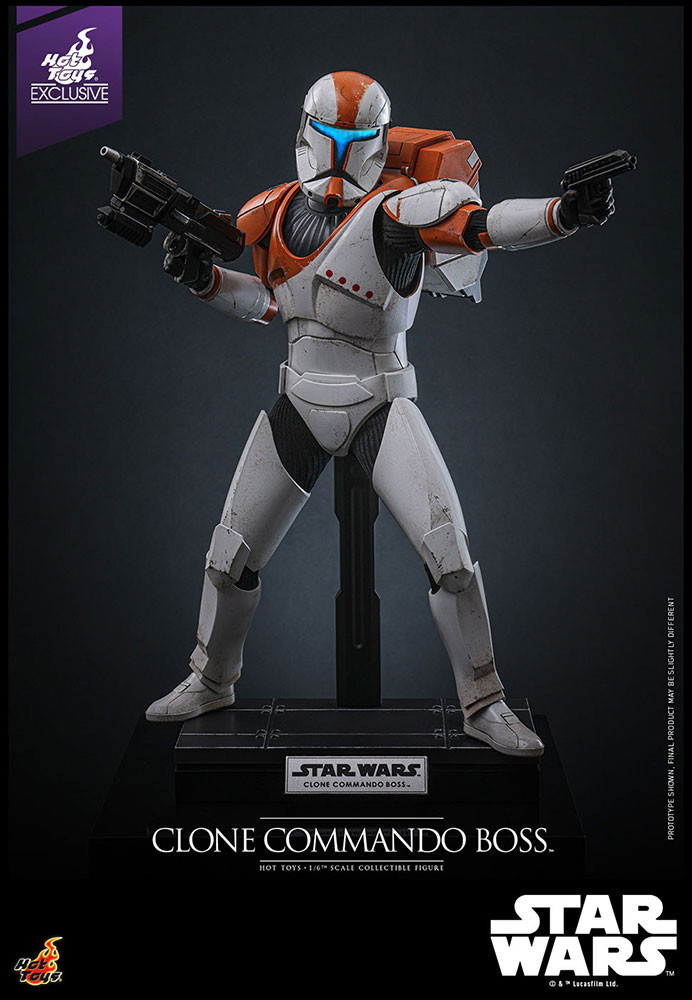 スター・ウォーズ:クローン・ウォーズ「クローン・コマンドー・ボス」のフィギュア画像