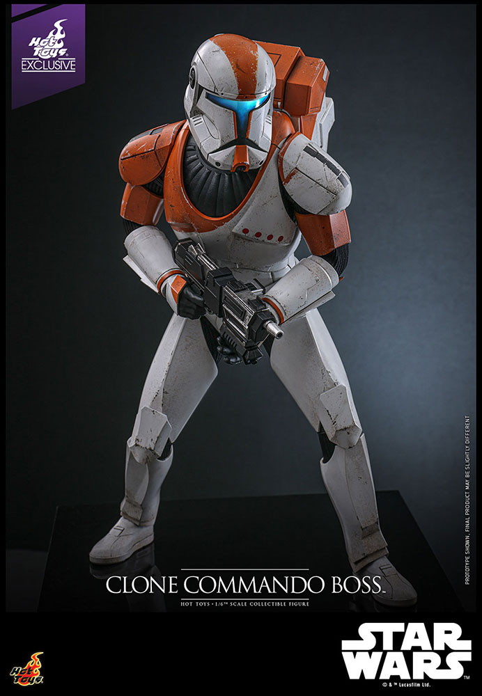 スター・ウォーズ:クローン・ウォーズ「クローン・コマンドー・ボス」のフィギュア画像