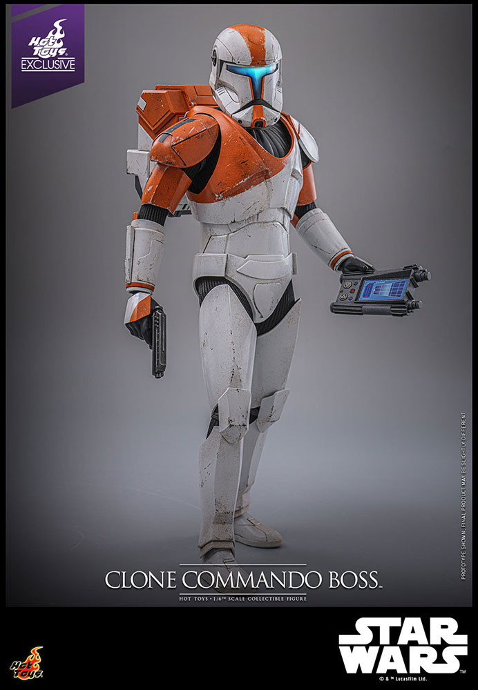 スター・ウォーズ:クローン・ウォーズ「クローン・コマンドー・ボス」のフィギュア画像