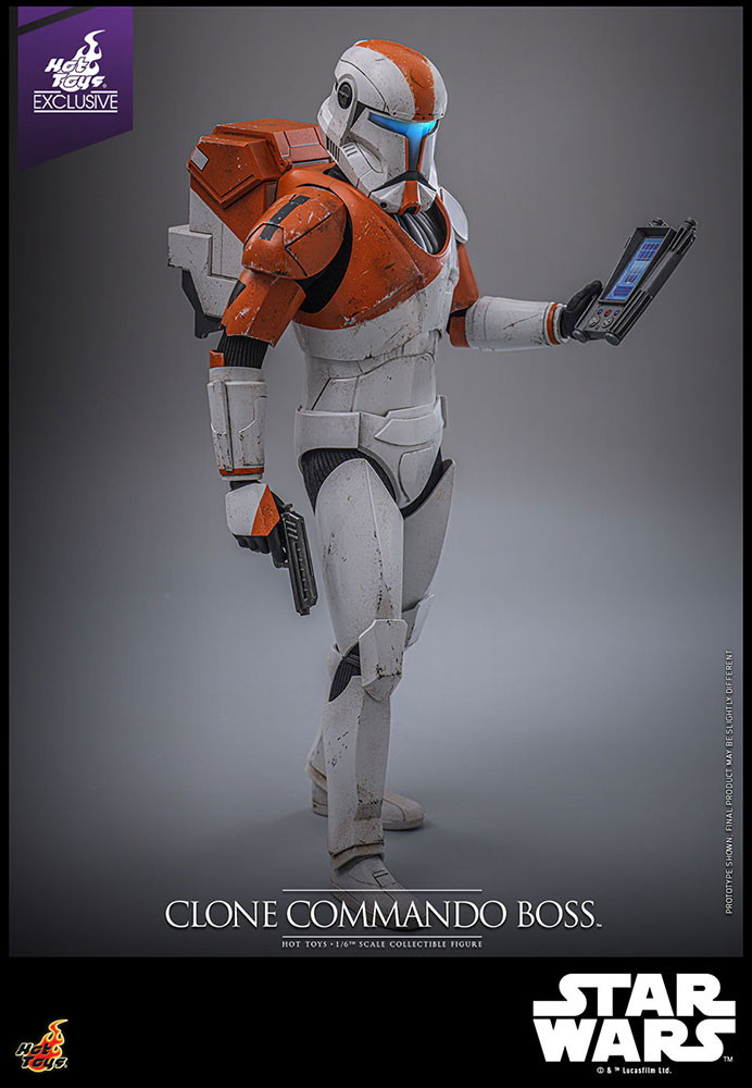スター・ウォーズ:クローン・ウォーズ「クローン・コマンドー・ボス」のフィギュア画像