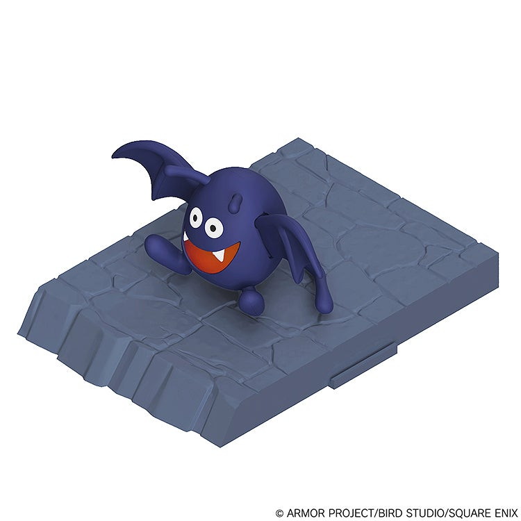 ドラゴンクエスト「プラスチックモデルキットシリーズ ドラキー ダンジョンベースつき」のフィギュア画像
