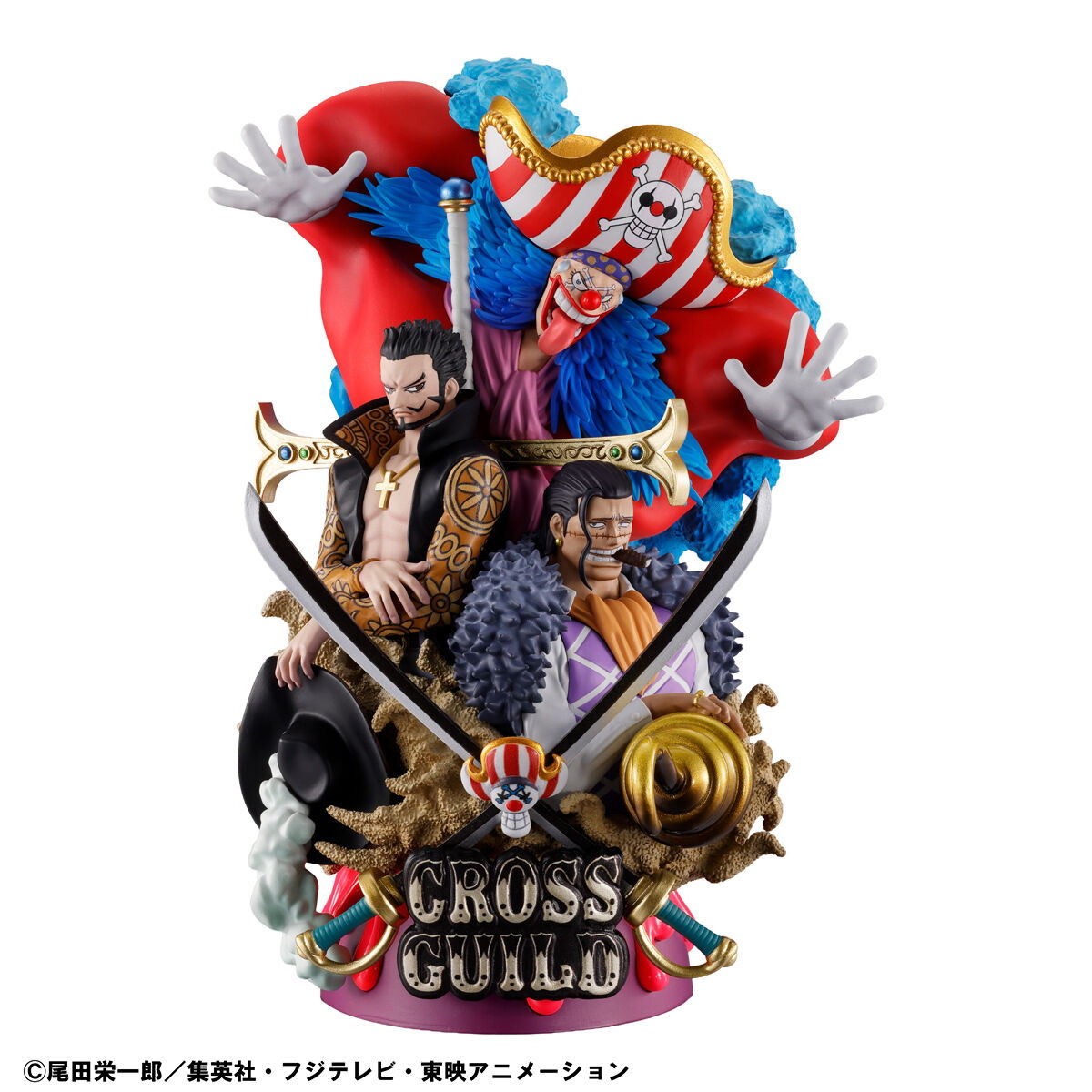 ONE PIECE「プチラマDX LOGBOX RE BIRTH 03 クロスギルド」のフィギュア画像