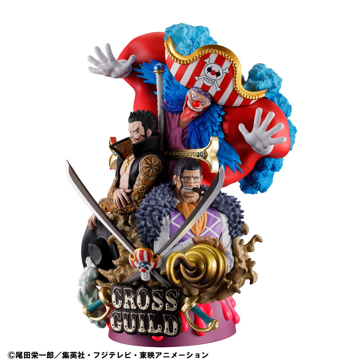 ONE PIECE「プチラマDX LOGBOX RE BIRTH 03 クロスギルド」のフィギュア画像