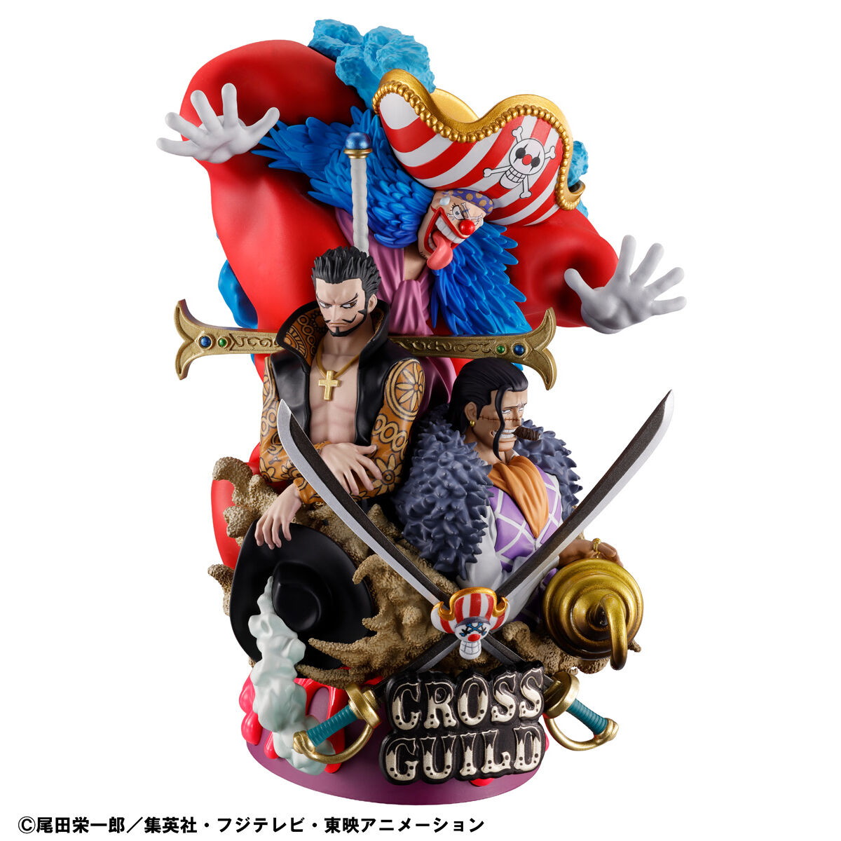 ONE PIECE「プチラマDX LOGBOX RE BIRTH 03 クロスギルド」のフィギュア画像
