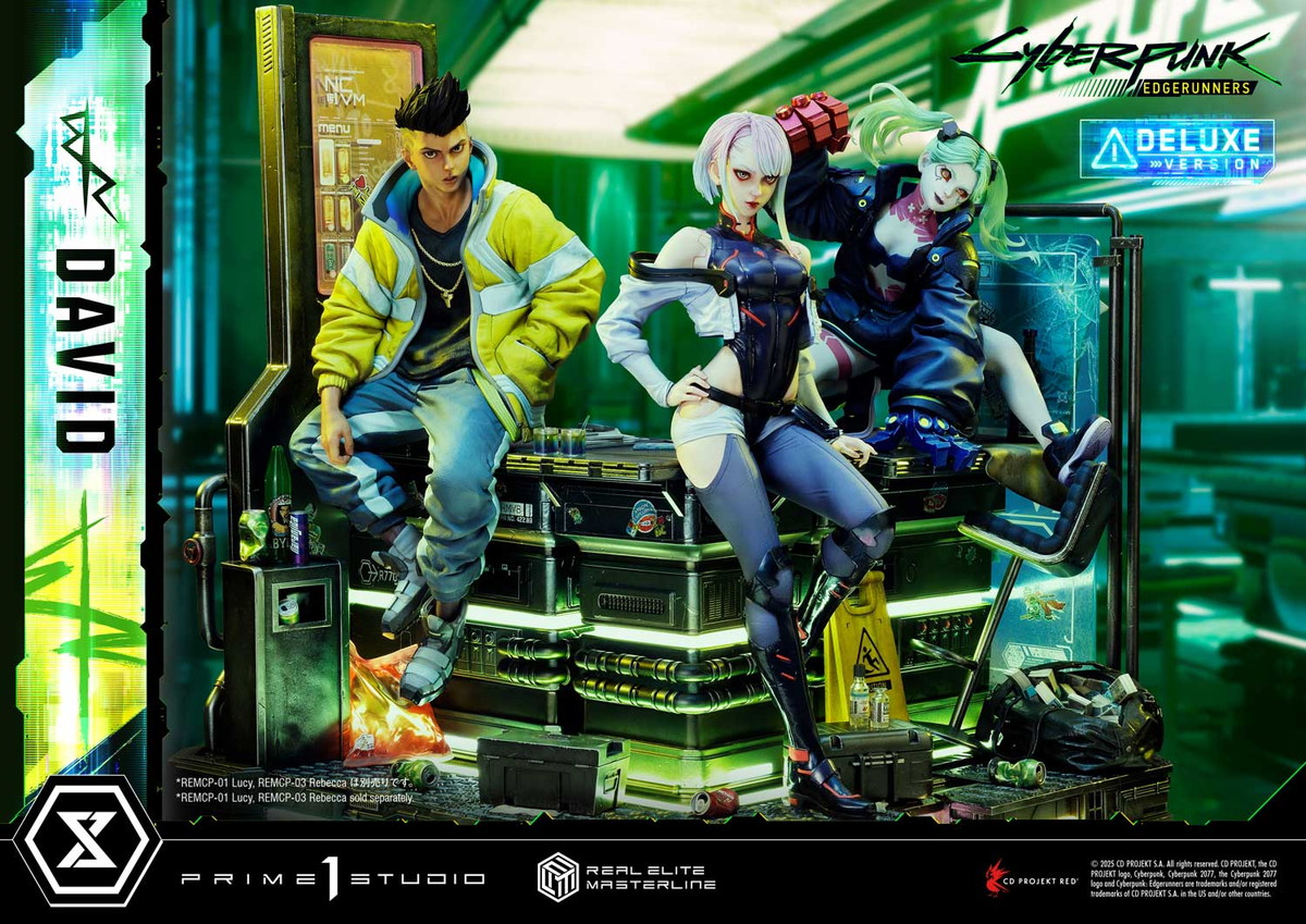 サイバーパンク:エッジランナーズ「リアルエリートマスタ-ライン デイビッド」のフィギュア画像