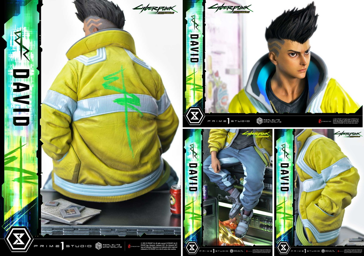 サイバーパンク:エッジランナーズ「リアルエリートマスタ-ライン デイビッド」のフィギュア画像