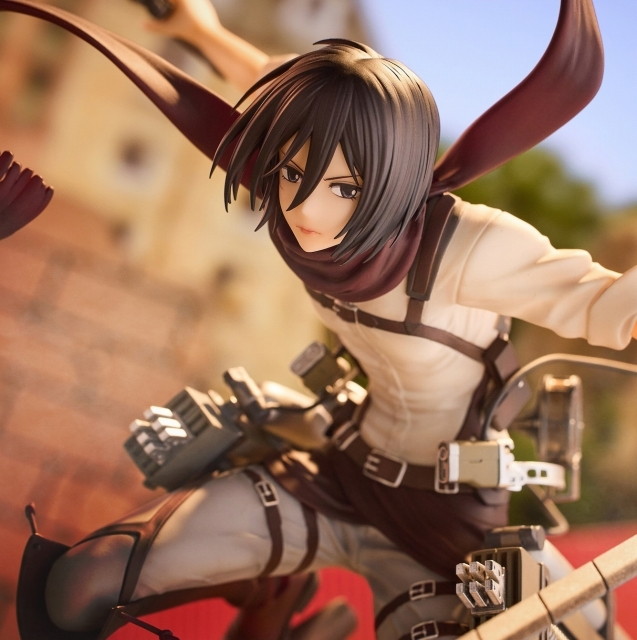 進撃の巨人「ミカサ・アッカーマン 特典版」のフィギュア画像