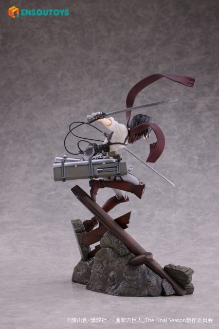 進撃の巨人「ミカサ・アッカーマン 特典版」のフィギュア画像