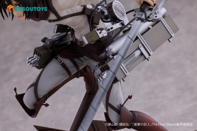 進撃の巨人「ミカサ・アッカーマン 特典版」のフィギュア画像