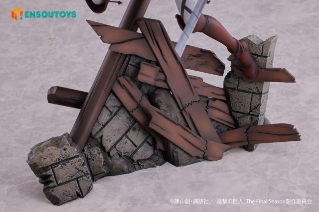 進撃の巨人「ミカサ・アッカーマン 特典版」のフィギュア画像