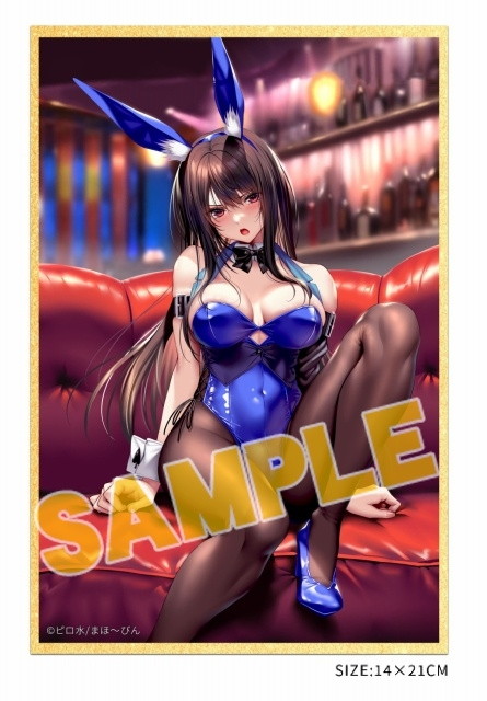「はにかみ彼女 水澄華実 バニーガールVer. illustration by ピロ水」のフィギュア画像