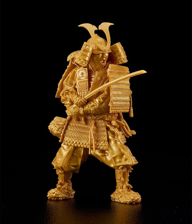 「PLAMAX 1/12 鎌倉時代の鎧武者 黄金の装 Gold color edition」のフィギュア画像