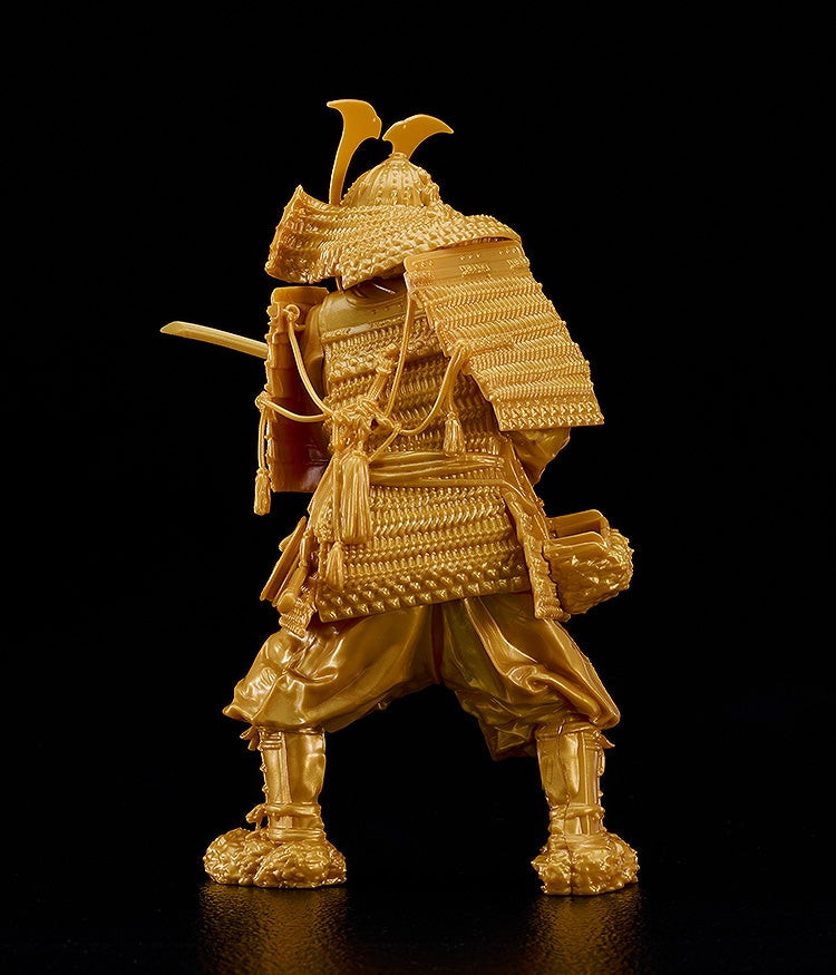 「PLAMAX 1/12 鎌倉時代の鎧武者 黄金の装 Gold color edition」のフィギュア画像