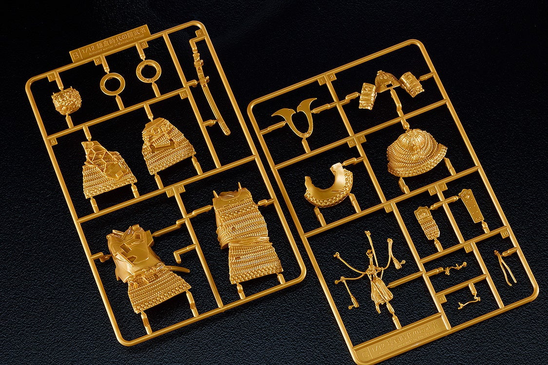「PLAMAX 1/12 鎌倉時代の鎧武者 黄金の装 Gold color edition」のフィギュア画像