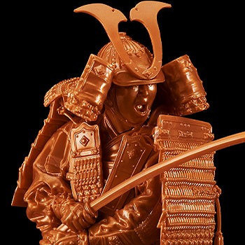 「PLAMAX 1/12 鎌倉時代の鎧武者 赤銅の装 Copper color edition」のフィギュア