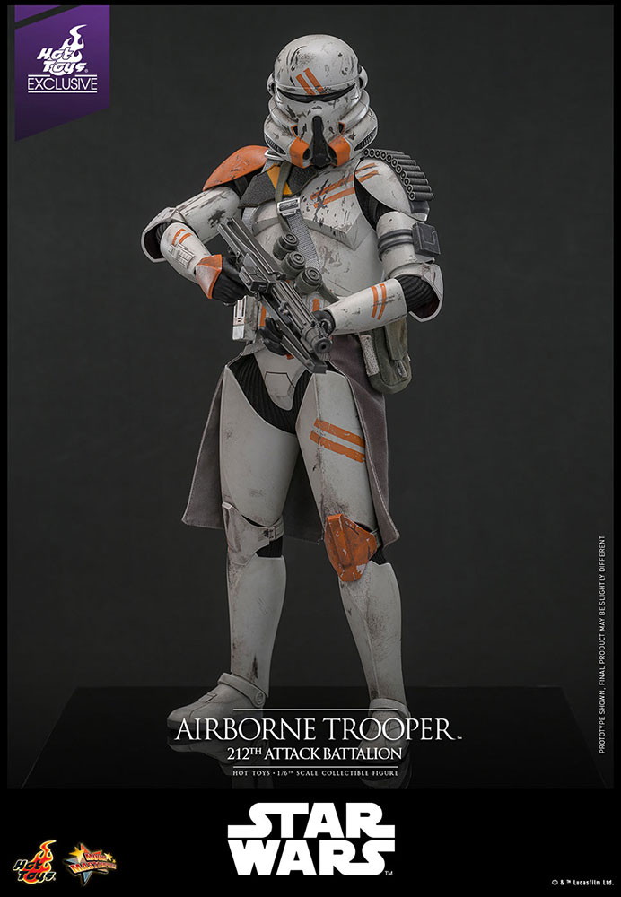 スター・ウォーズ エピソード3/シスの復讐「エアボーン・トルーパー(第212突撃大隊)」のフィギュア画像