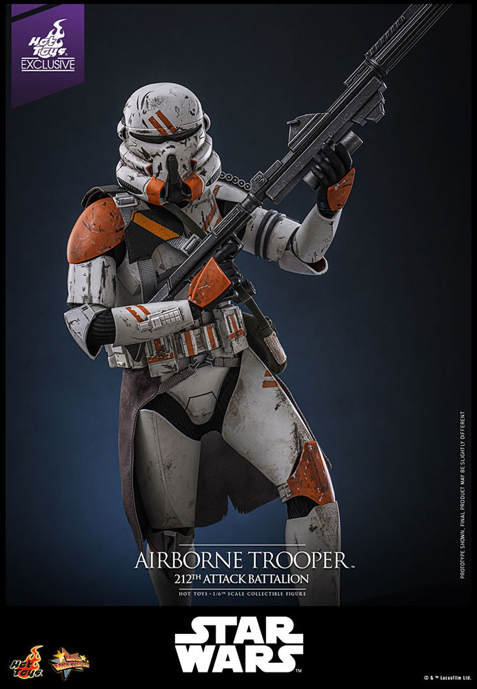スター・ウォーズ エピソード3/シスの復讐「エアボーン・トルーパー(第212突撃大隊)」のフィギュア画像