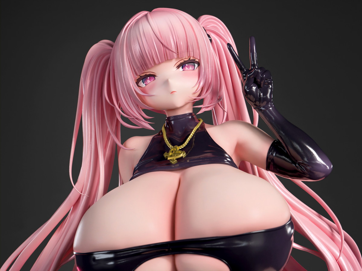 Bfull FOTS JAPANSオリジナル「爆乳ラバードレス インカローズ」のフィギュア画像