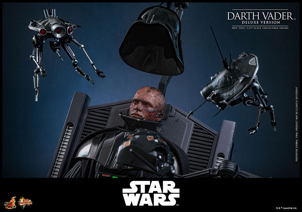 スター・ウォーズ エピソード3/シスの復讐「ダース・ベイダー(デラックス版)」のフィギュア画像