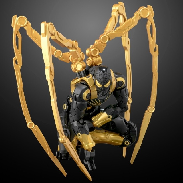 Sinister Six Reborn「ファイティングアーマー アイアン・スパイダー (ONYX STEALTH TECH Ver.)」のフィギュア画像