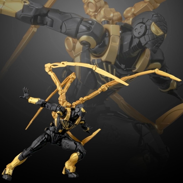 Sinister Six Reborn「ファイティングアーマー アイアン・スパイダー (ONYX STEALTH TECH Ver.)」のフィギュア画像