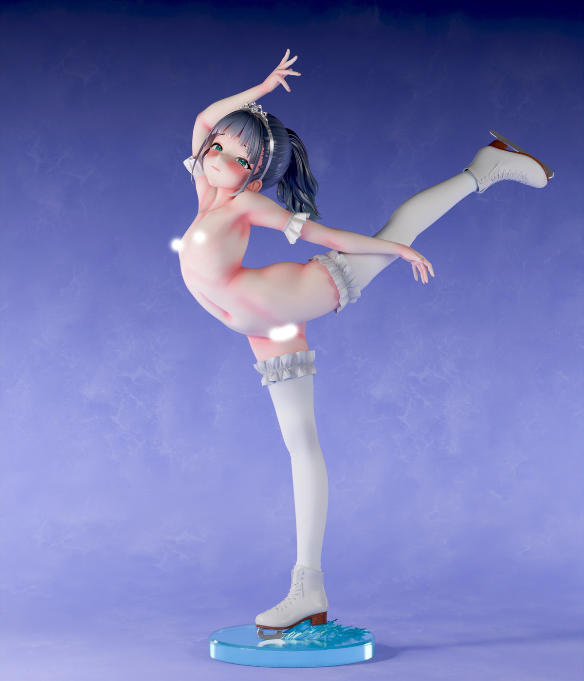 インサイトオリジナル「肉感少女 氷上のプリンセス 澄氷 世那 脱衣ver.」のフィギュア画像