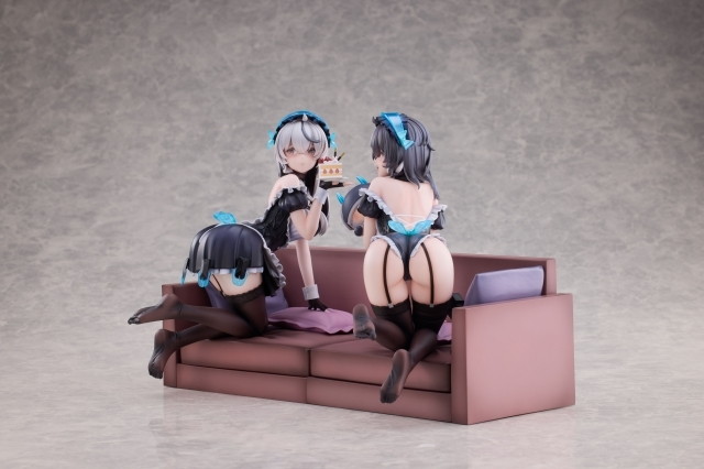 スノウブレイク:禁域降臨「チェルノ&ムルソー 見習いメイド 豪華版」のフィギュア画像