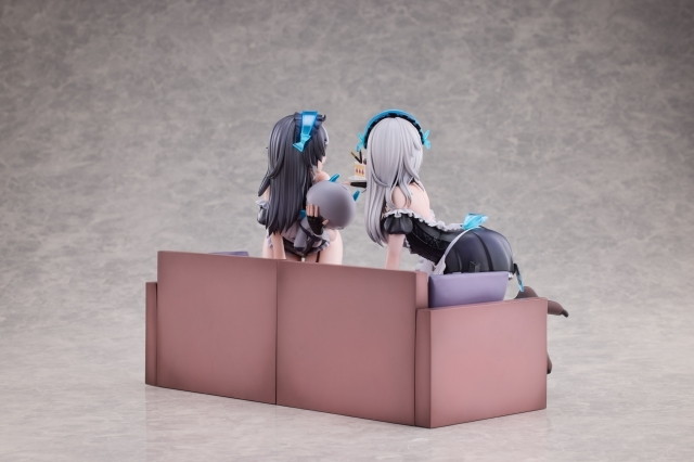 スノウブレイク:禁域降臨「チェルノ&ムルソー 見習いメイド 豪華版」のフィギュア画像