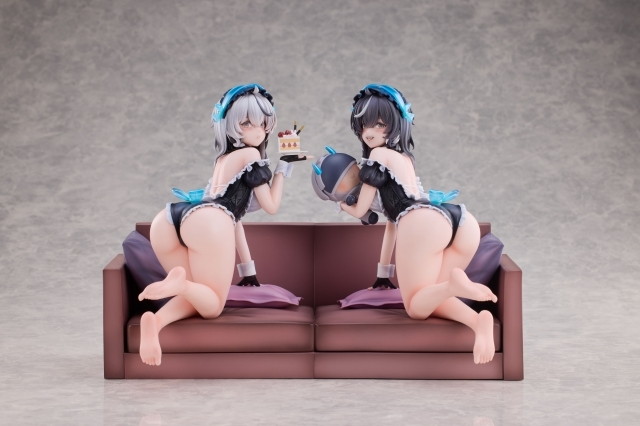 スノウブレイク:禁域降臨「チェルノ&ムルソー 見習いメイド 豪華版」のフィギュア画像