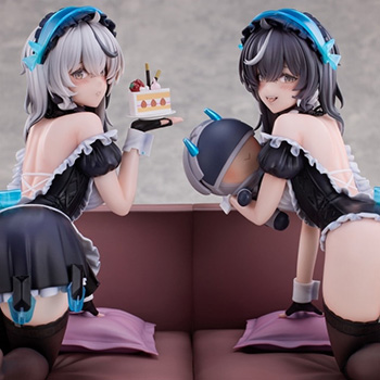 スノウブレイク：禁域降臨「チェルノ＆ムルソー 見習いメイド 豪華版」のフィギュア
