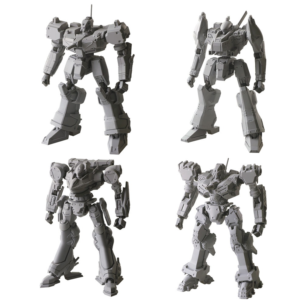ARMORED CORE「アーマード・コア ストラクチャーアーツ ノンスケールプラスチックモデルキット シリーズ Vol.1」のフィギュア画像