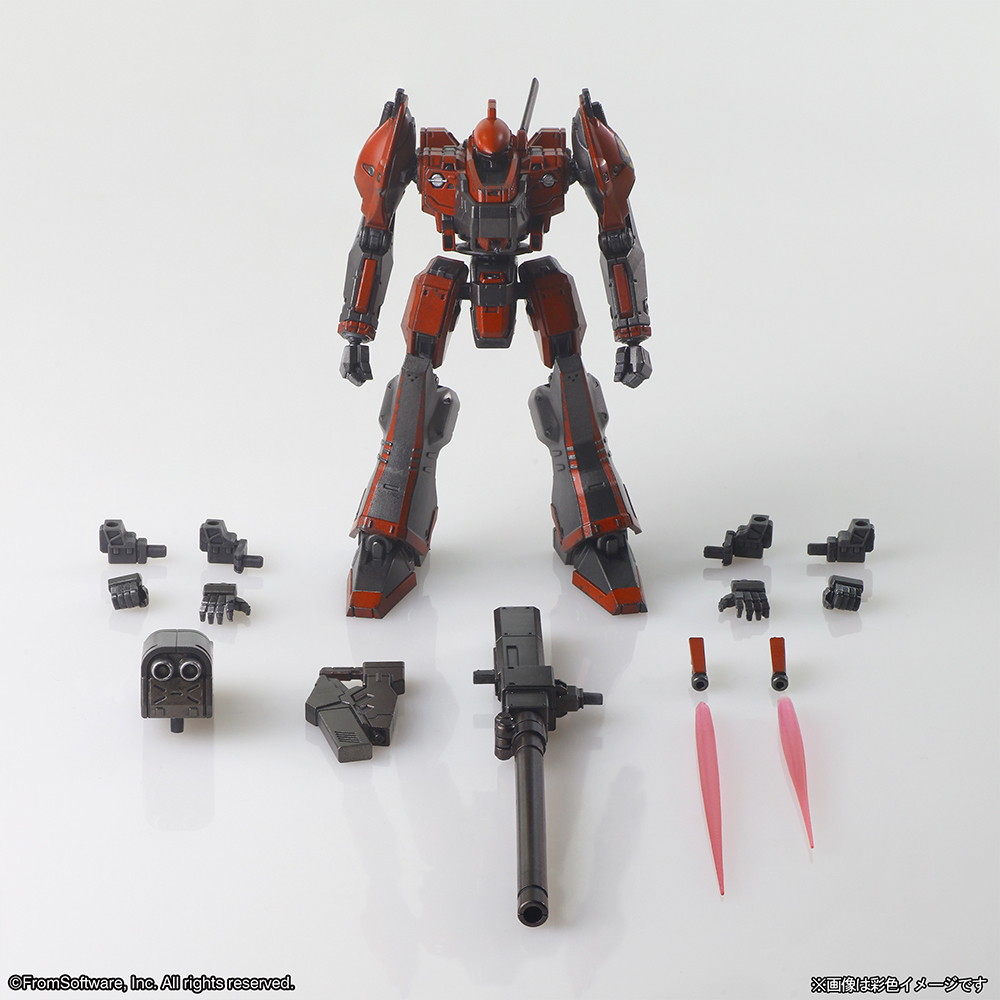 ARMORED CORE「アーマード・コア ストラクチャーアーツ ノンスケールプラスチックモデルキット シリーズ Vol.1」のフィギュア画像