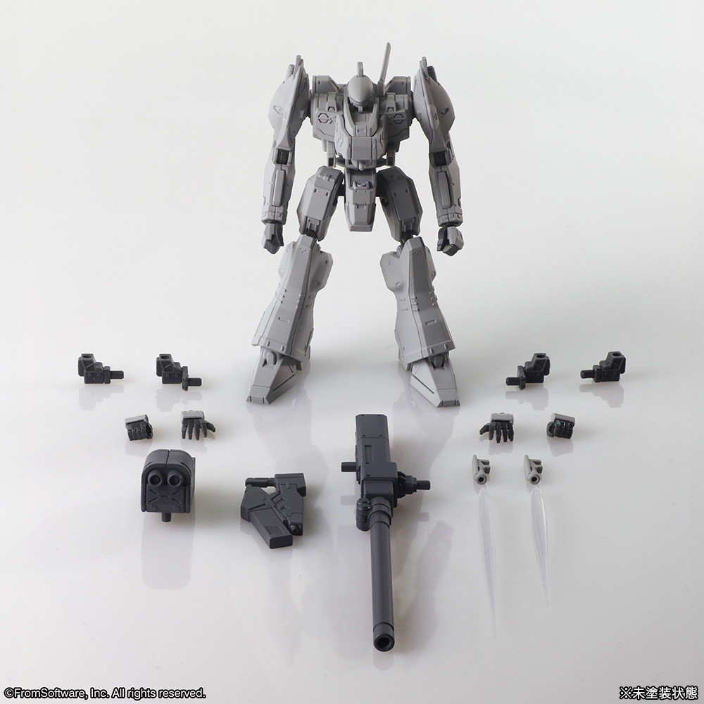 ARMORED CORE「アーマード・コア ストラクチャーアーツ ノンスケールプラスチックモデルキット シリーズ Vol.1」のフィギュア画像