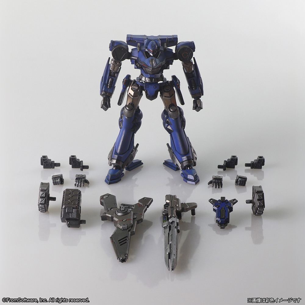 ARMORED CORE「アーマード・コア ストラクチャーアーツ ノンスケールプラスチックモデルキット シリーズ Vol.1」のフィギュア画像